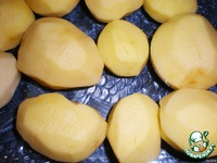Запеченная острая картошка с чесноком ингредиенты