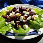 Свекольный салат с фетой