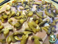 Пицца "Ветчина и грибы" – кулинарный рецепт