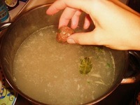 Латышский суп с фрикадельками "Виенс, диви, трис!" ингредиенты