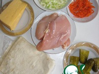 Шаурма "по-домашнему" ингредиенты