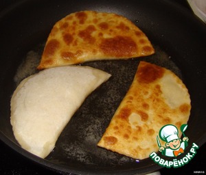 Tortillas with cheese 