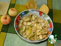 Грушево-яблочный пирог ингредиенты