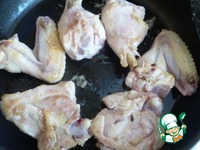 Курица, тушенная с сырными клецками ингредиенты