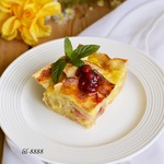 Пирог из лаваша с яблоком и соусом Дикая брусника ( D'arbo )