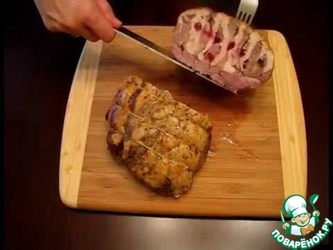 Копчение мяса свинной шеи 2 маринада