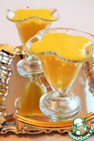 Апельсиново-миндальный десертный крем