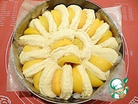 Пирог с персиками ингредиенты