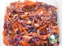 Холодный овощной салат горячим способом ингредиенты