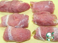 Свиные крученики в томатном соусе ингредиенты