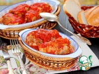 Свиные крученики в томатном соусе ингредиенты