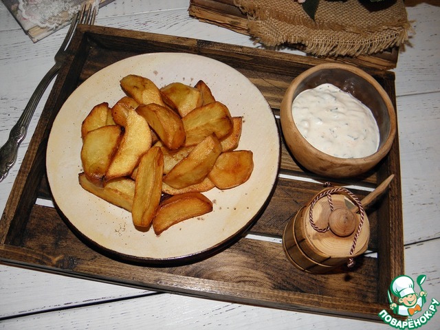 Картофель с суосом 