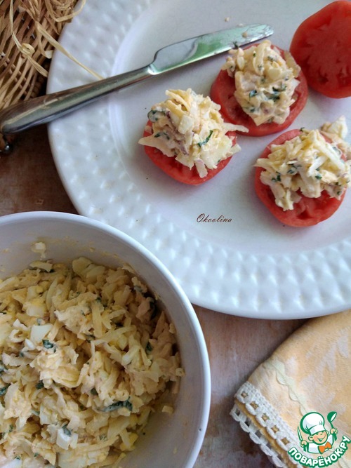 Салат-закуска с репой и сыром