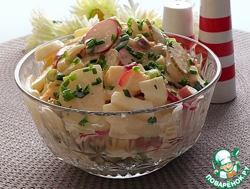 Салат из кольраби "Пикантный "