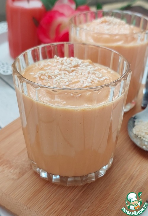 Морковный смузи с кабачком