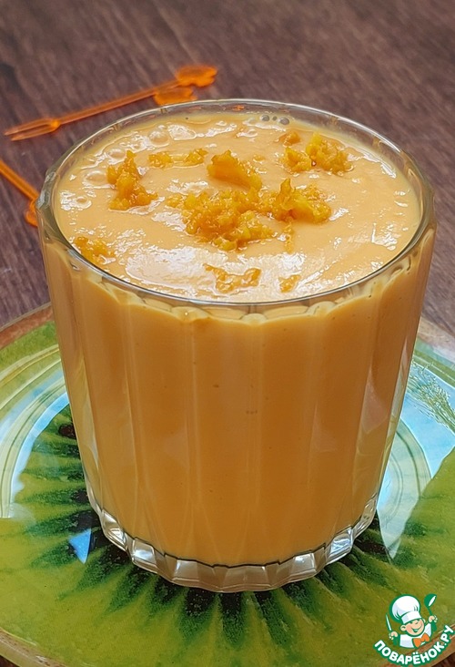 Морковный смузи с манго