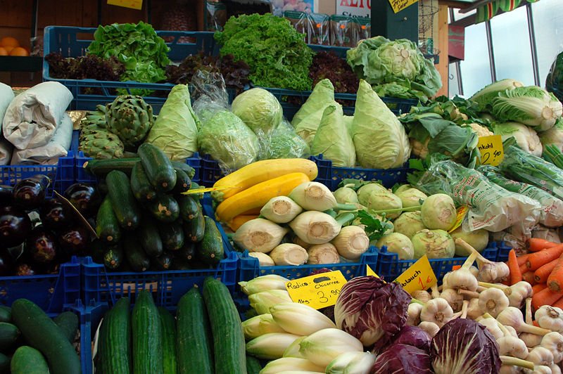 цена овощей на рынке