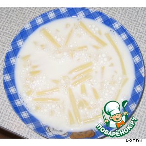 Молочный суп фото