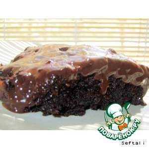 Шоколадно-кофейный кекс.