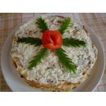 Овощной тортик "Июльский кабачковый"