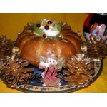 Традиционный французский рождественский кекс "Саварен"