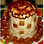 Бисквитный   торт	 "Толстая	  Маргарита"