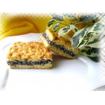 Пирог с творогом, маком и орехами