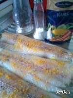 фото Рыбные рулетики со шпинатом и сыром