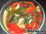 Маринованный перец на скорую руку Перец  болгарский