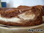 Шоколадно-творожный пирог «Мраморное море» ингредиенты