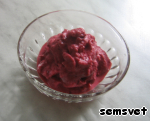 Идеальный сорбет или фруктовое мороженое за 1 минуту Вишня