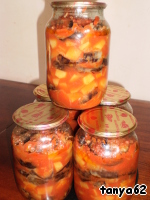 Баклажаны с картофелем в томатном соусе ингредиенты