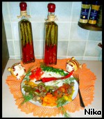 Тушеная баранина  с  овощами Перец  красный