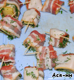 Закуска "Сыр в тулупе" Грудинка