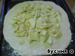 Пирог из творожного теста с яблоками ингредиенты