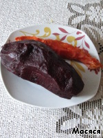 Пикантный свекольно-морковный салат ингредиенты