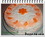 Торт "Оранжевое настроение" Желатин