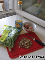 Салат со стручковой фасолью и грецкими орехами ингредиенты