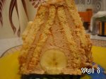 Cake "House for the banana," banana