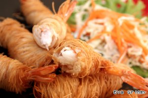Креветки фри в рисовой лапше вкусный рецепт приготовления с фото пошагово готовим
