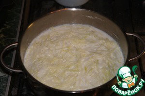 Кулебяка с капустой, беконом и яйцами – кулинарный рецепт