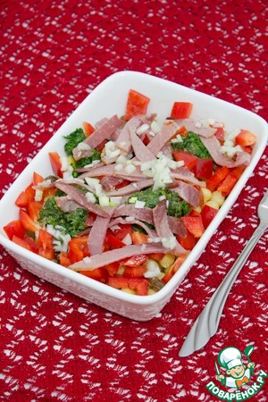 Рецепт Итальянский этнический салат с нутом