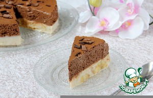 Рецепт Торт-десерт "Шоколадно-банановый мусс"