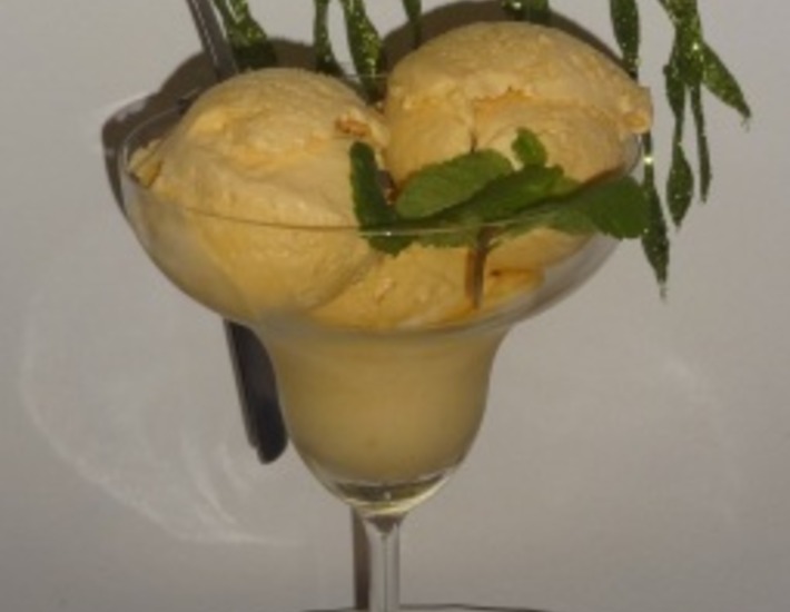 Рецепт: Мороженое из манго