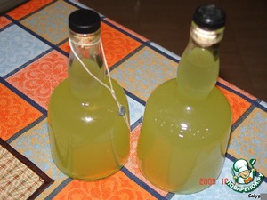 Рецепт Лимонный ликер - Limoncello
