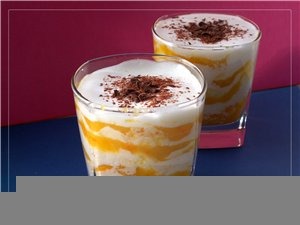 Рецепт Апельсиновый десерт "Искушение"