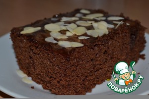 Рецепт Шоколадное кухе (пирог)