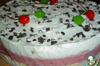 Рецепт: Десертный торт "Наслаждение"