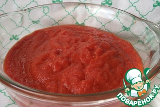 Рецепт: Домашняя густая томатная паста