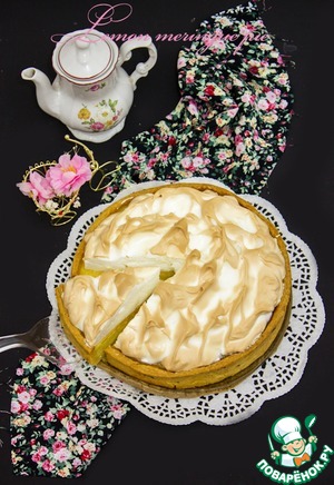 Рецепт Лимонный торт с меренгой
